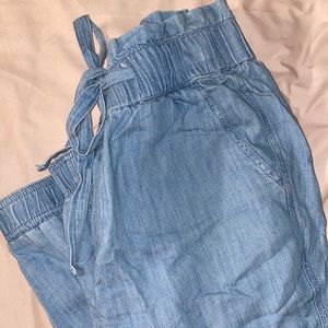 Hollister Paperbag Denim Pants
